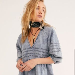 Free People denim dress